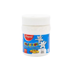 MAPED TEMPERA EN POTE 250gr BLANCA